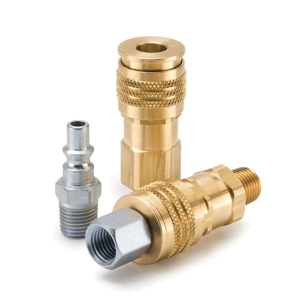 派克HA 系列陰接頭 - 用于空氣軟管和工具快換接頭（氣動(dòng)，空氣），可與ARO的210系列進(jìn)行互換