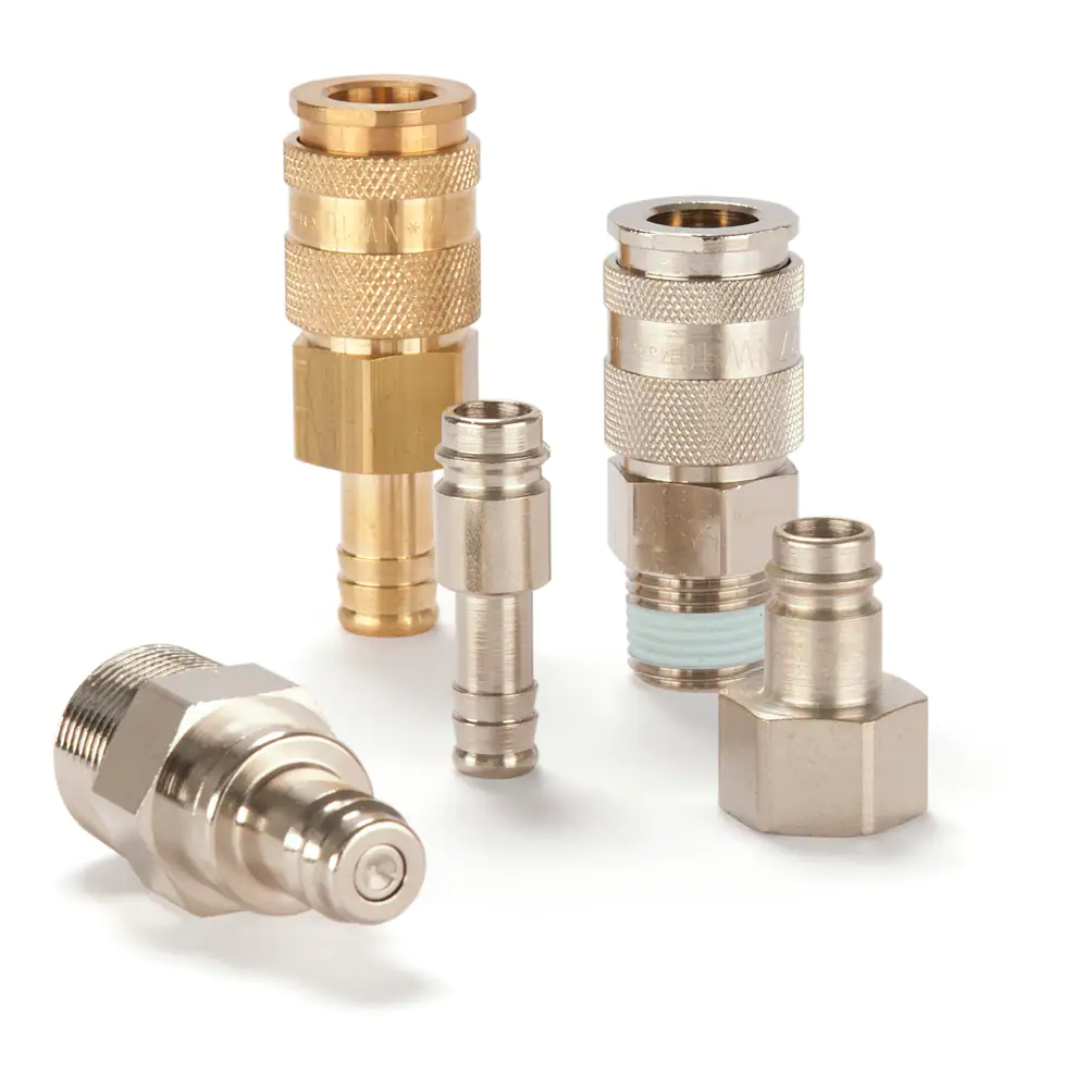 派克27 系列優(yōu)質(zhì)快換接頭，符合歐洲標(biāo)準(zhǔn)結(jié)構(gòu)