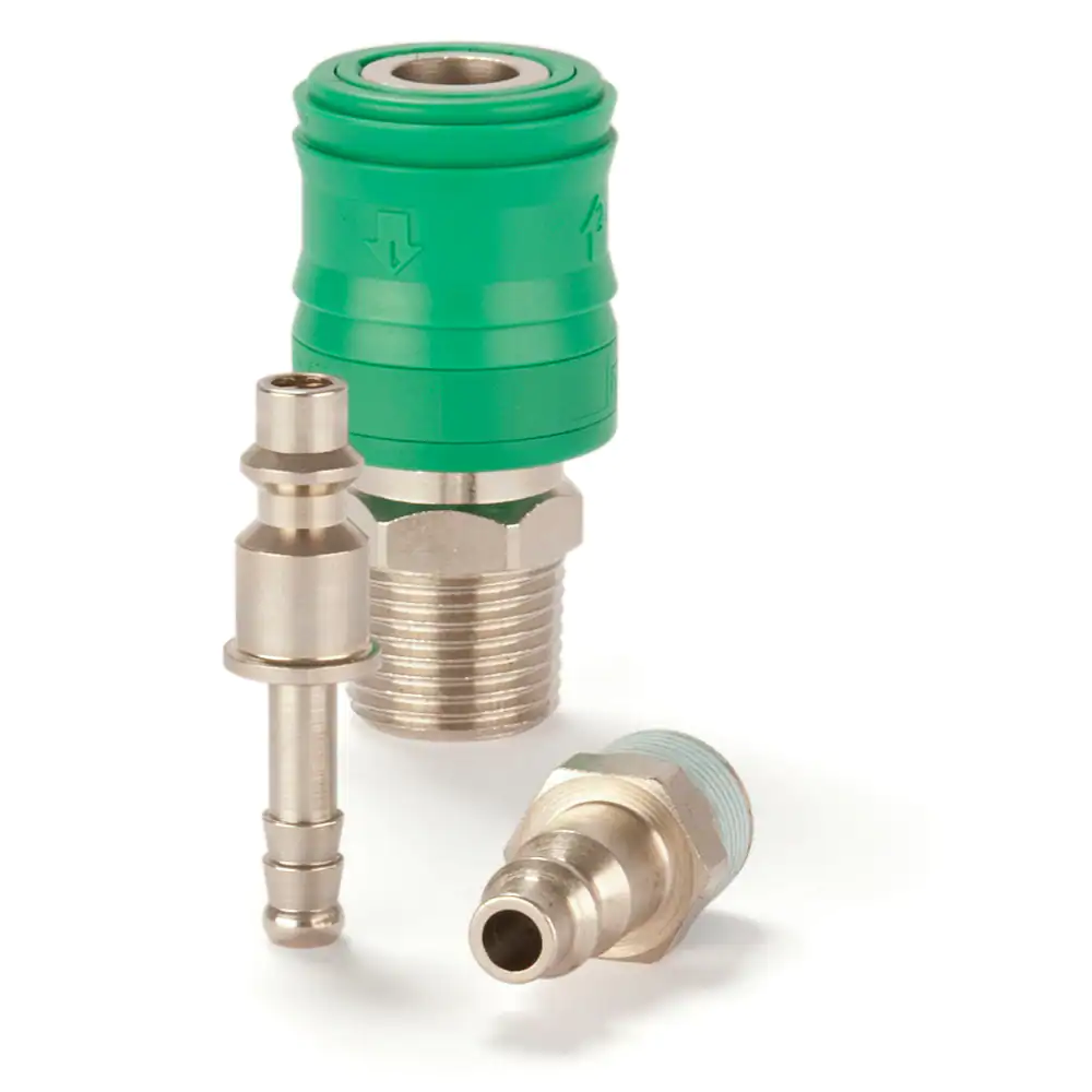 Parker優(yōu)質(zhì)的安全型快換接頭帶自排氣功能，24系列