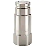 派克FS 系列快換陽接頭 - 使用化學(xué)兼容性強的316 不銹鋼材料，無溢流型，承壓可達2000psi