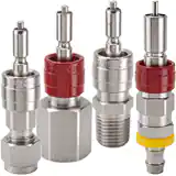 派克CPI系列快換陽接頭 - 不銹鋼快換接頭，用于氣體、流體介質(zhì)，可耐真空或者壓力應(yīng)用