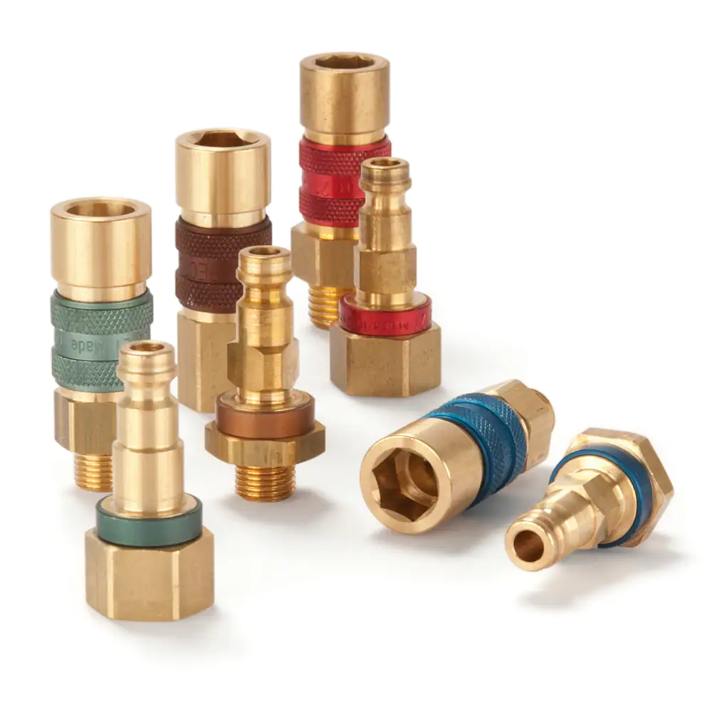 派克21系列，帶標識系統(tǒng)快換接頭